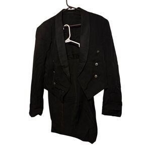 Viet Nam Era USAF Officer Black Mess Dress Uniform *Read*